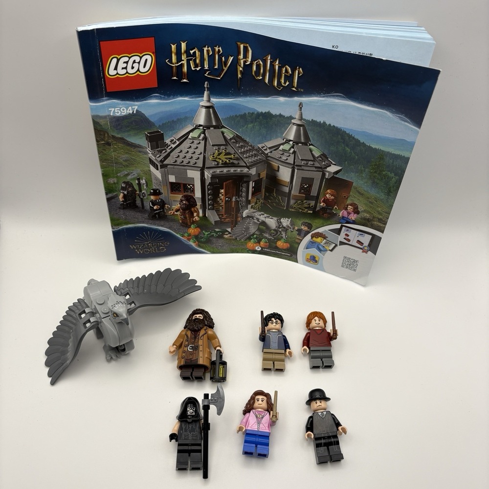Lego Harry Potter 75947 Mini Figures Hagrid Hut Buckbeak Rescue Lot Bundle